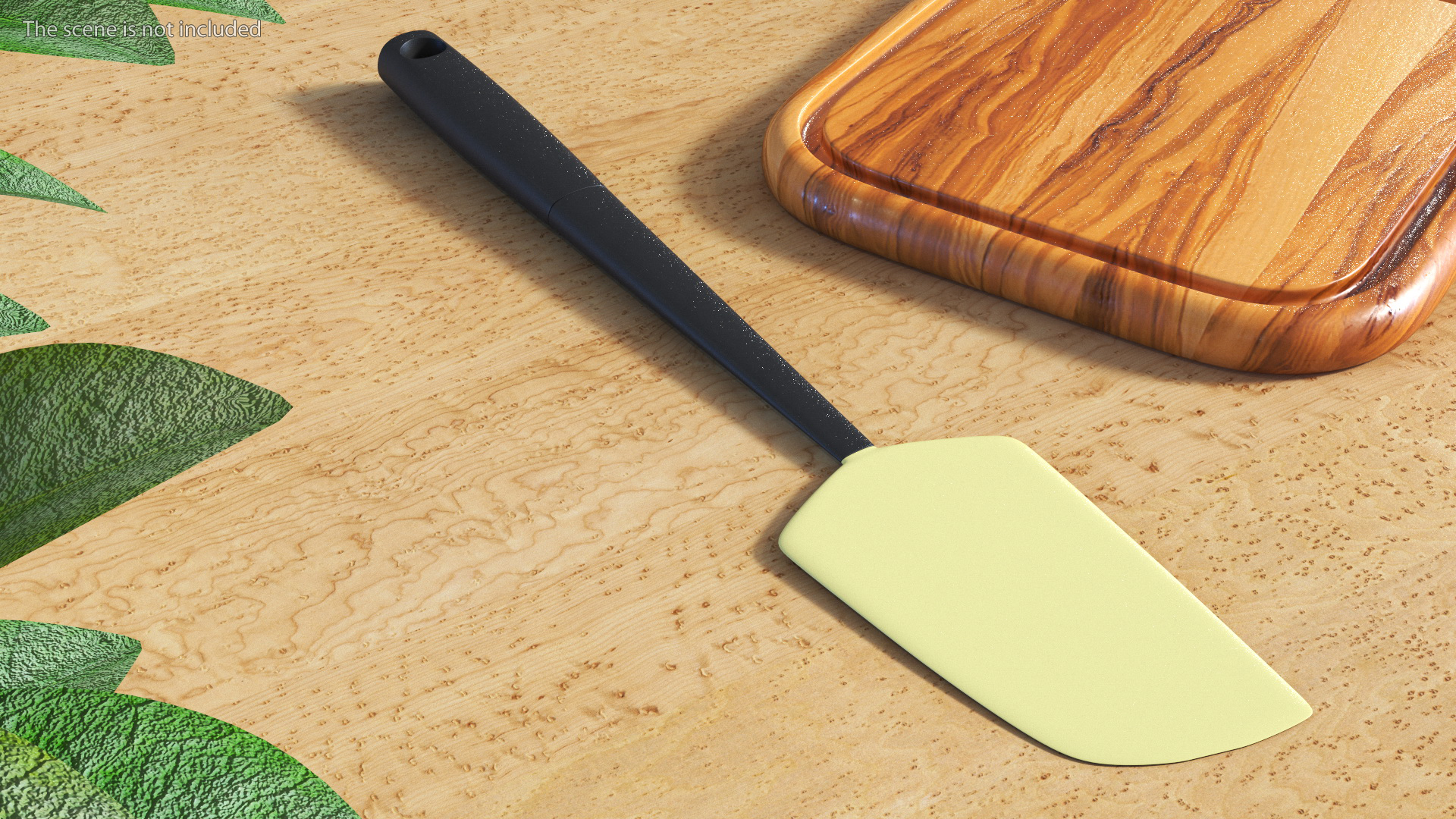 Classic Silicone Spatula 3D model