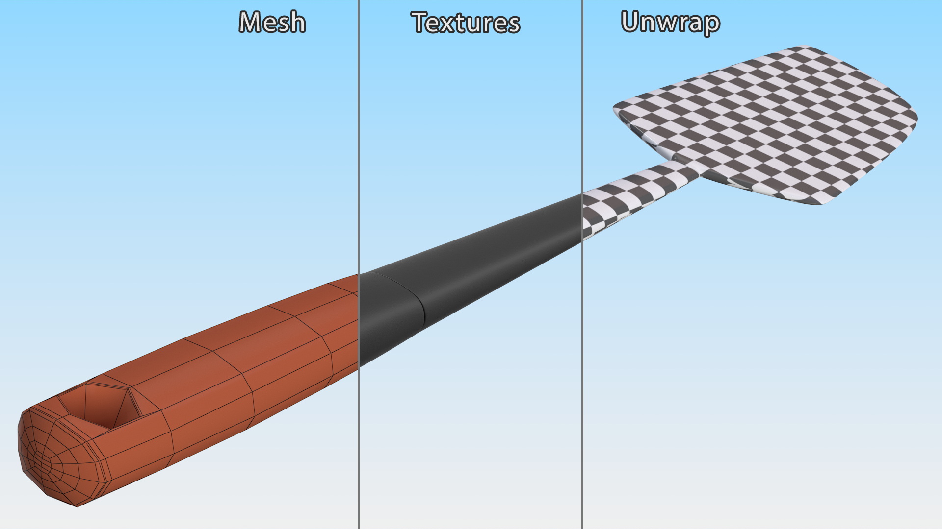 Classic Silicone Spatula 3D model