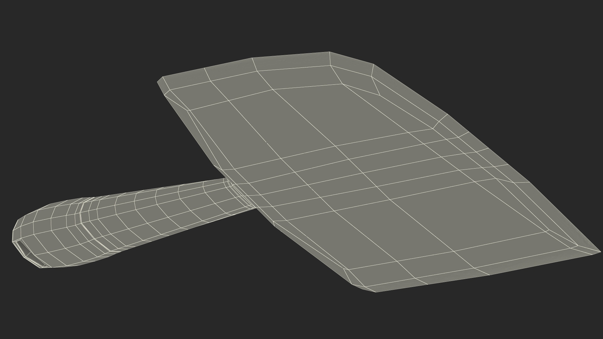 Classic Silicone Spatula 3D model