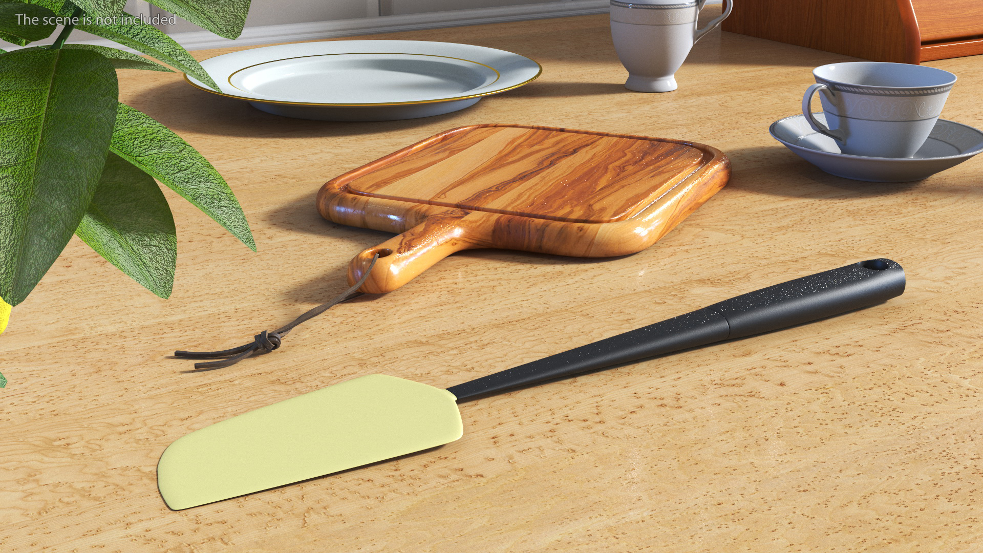 Classic Silicone Spatula 3D model