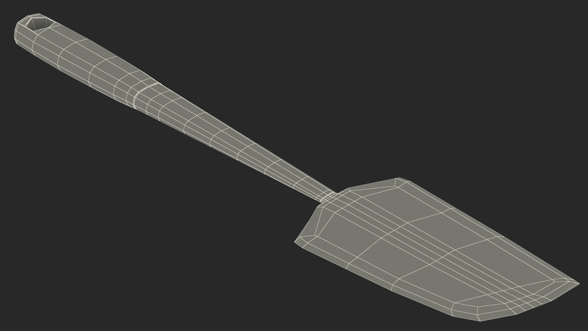 Classic Silicone Spatula 3D model