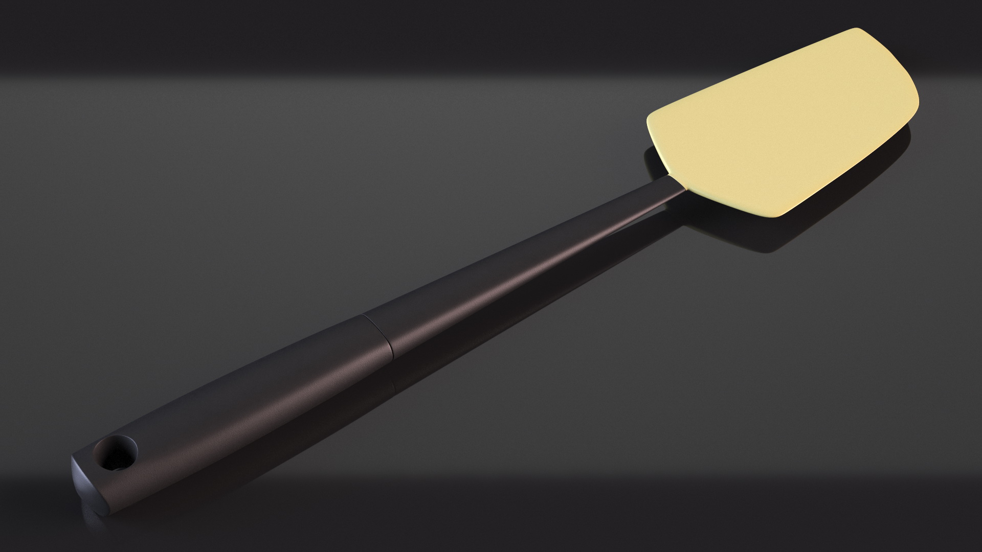 Classic Silicone Spatula 3D model