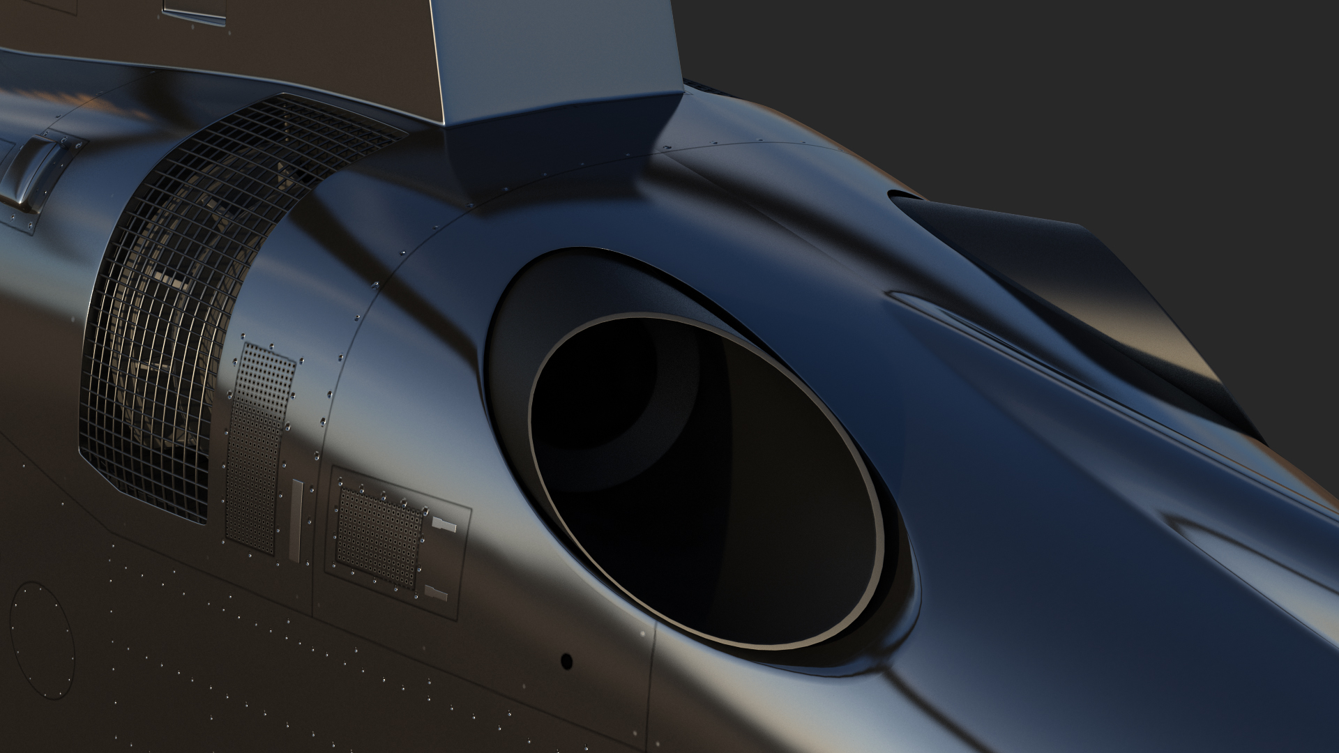 3D model Agusta AW109S Grand Black