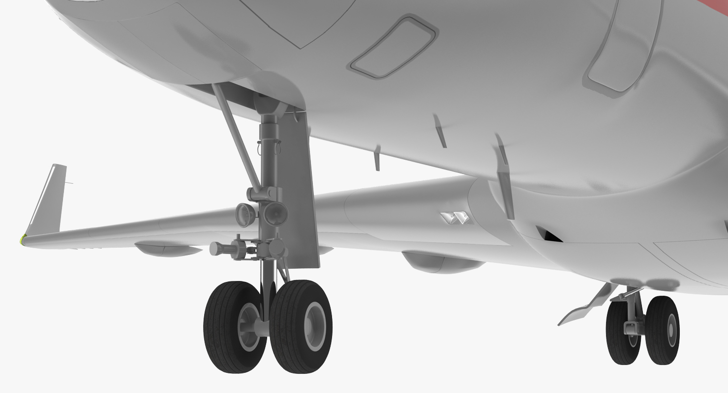 Business Jet Global 6000 3D model