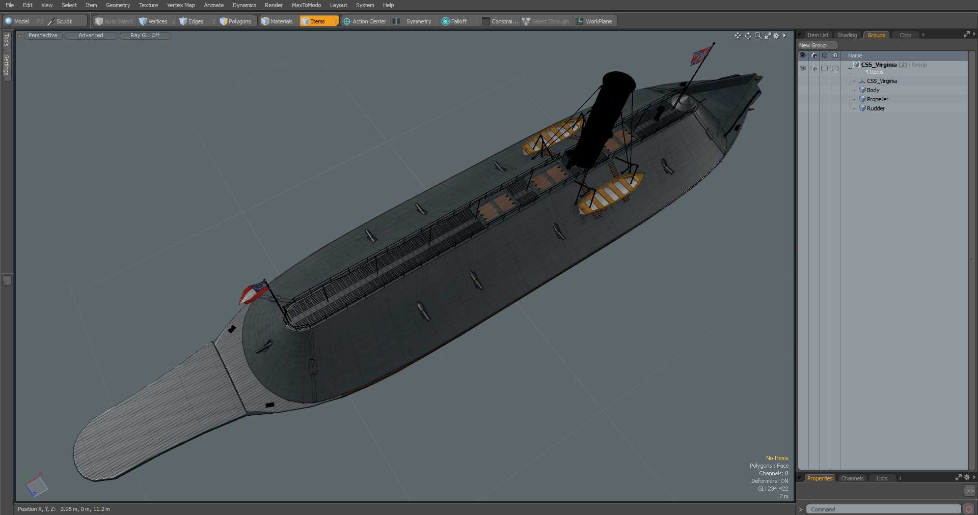 CSS Virginia 3D