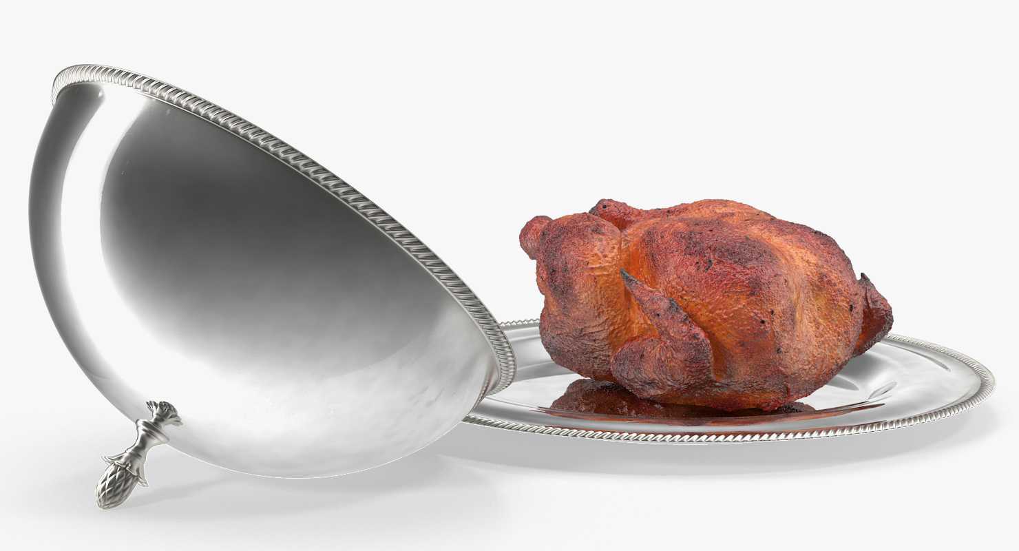 3D Cloche Cook with Roasted Turkey