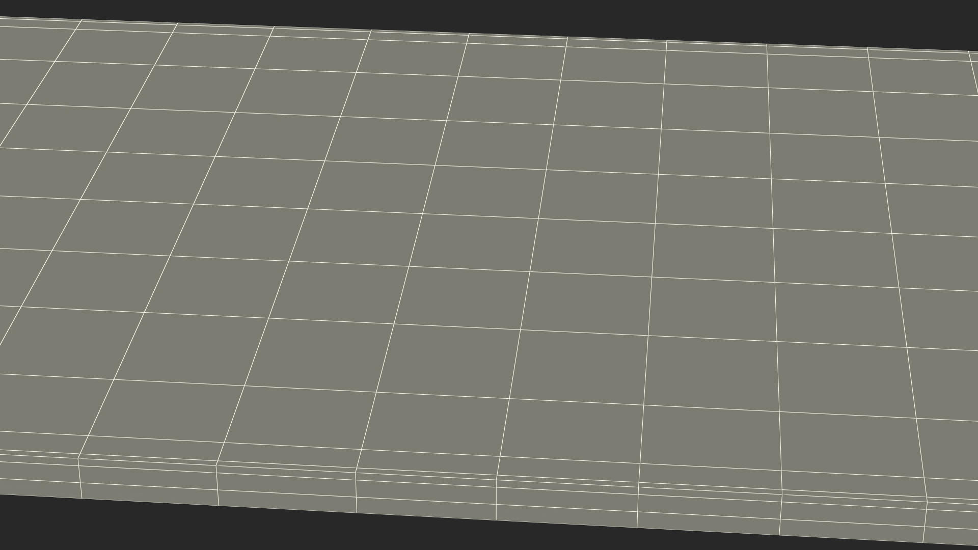 3D Lawn Turf Roll Unfolded model