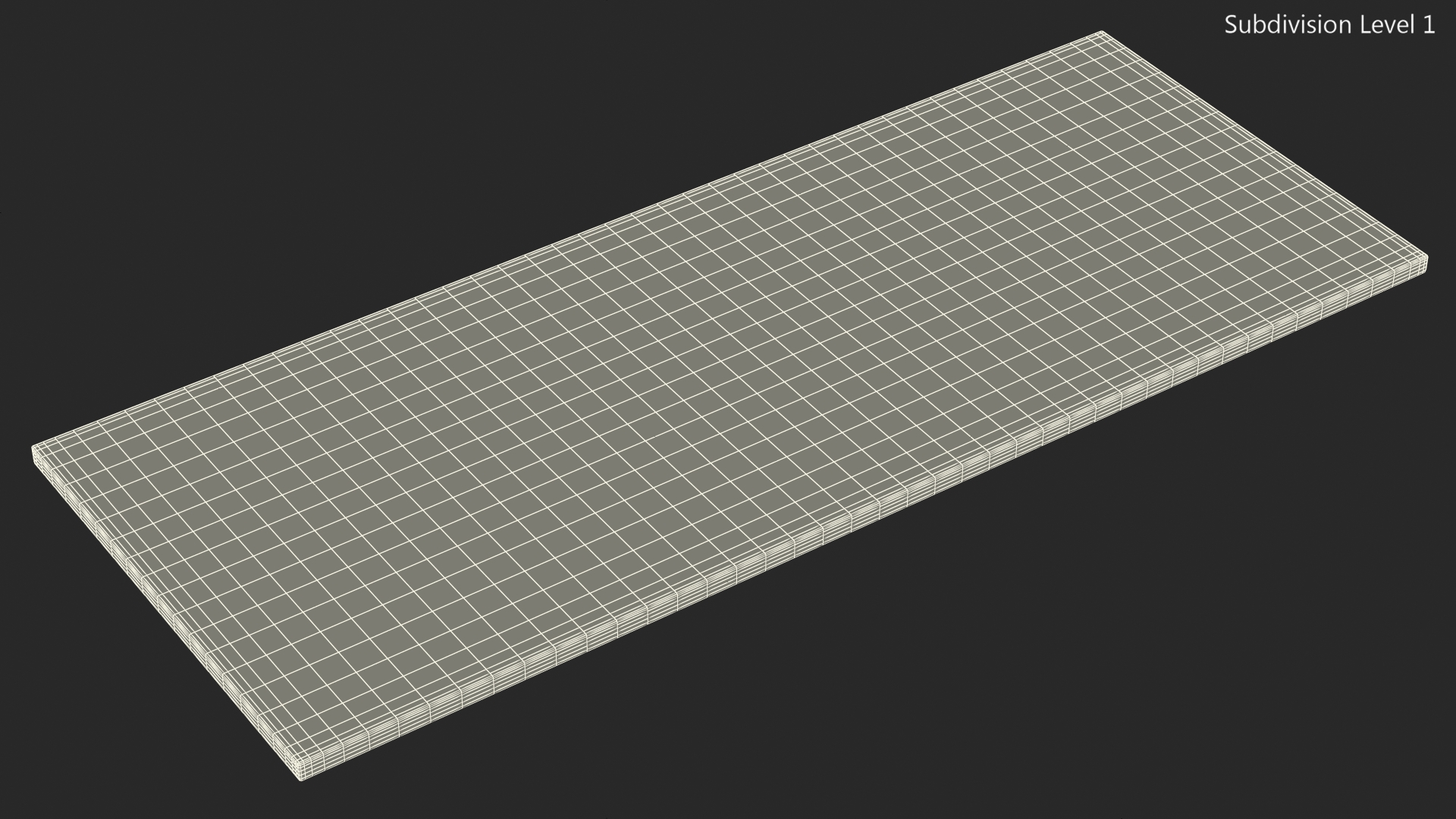 3D Lawn Turf Roll Unfolded model