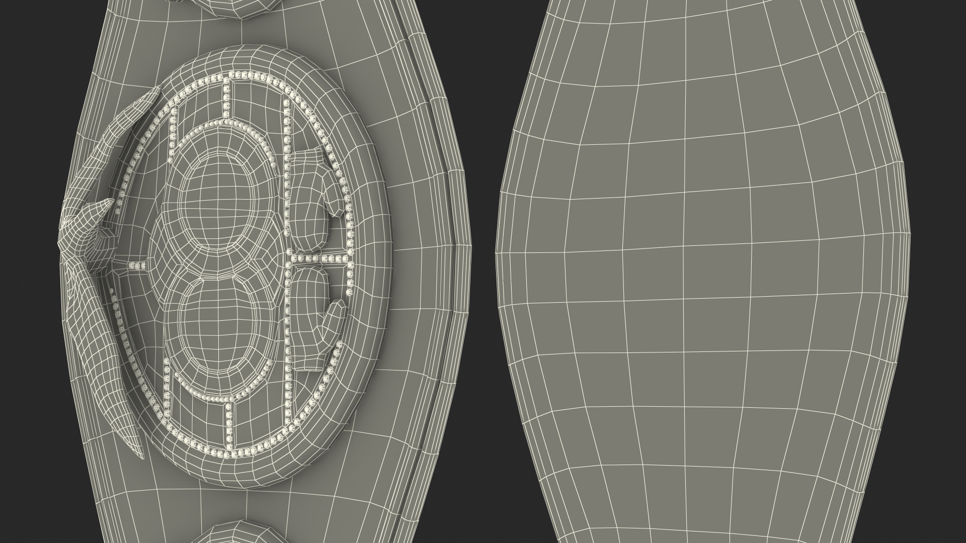International Boxing Federation Belt whithout Fur 3D model