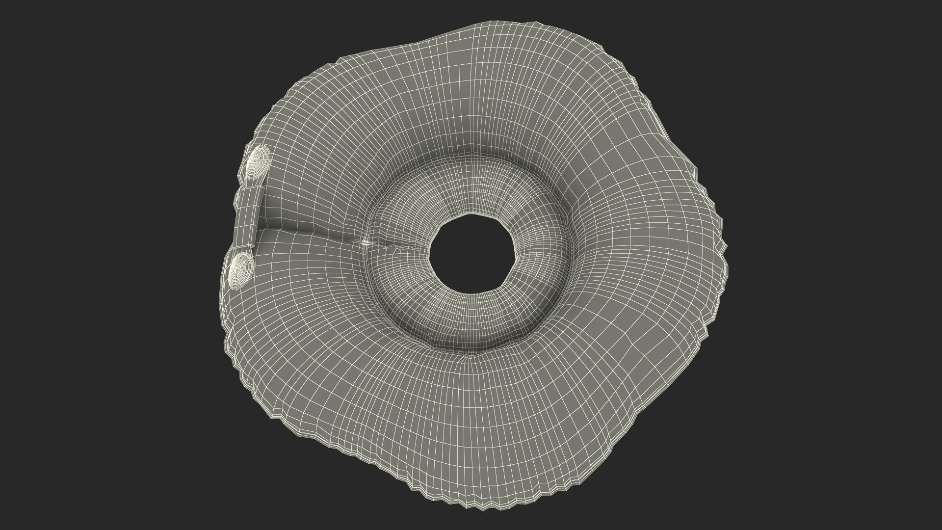 3D Baby Swimming Neck Ring model