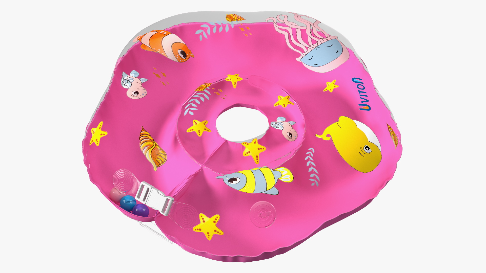 3D Baby Swimming Neck Ring model