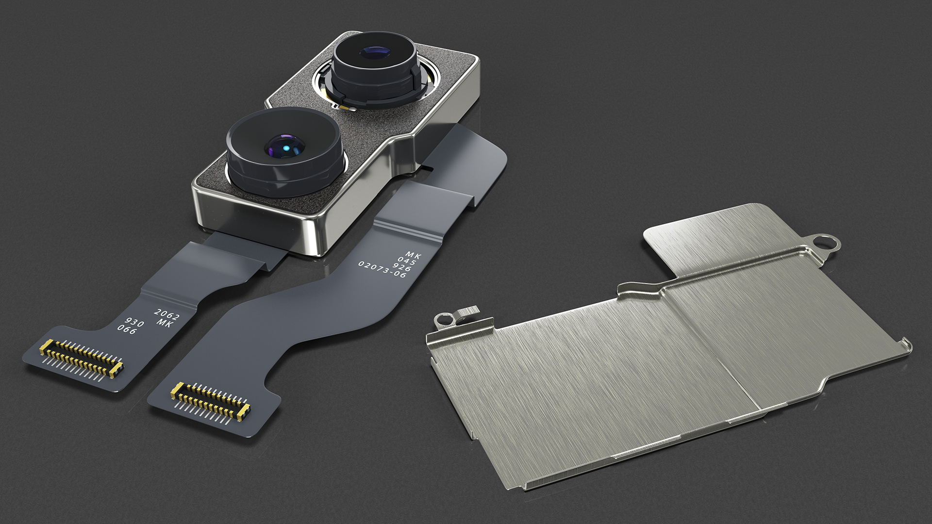 3D model iPhone 11 Rear Facing Camera Module