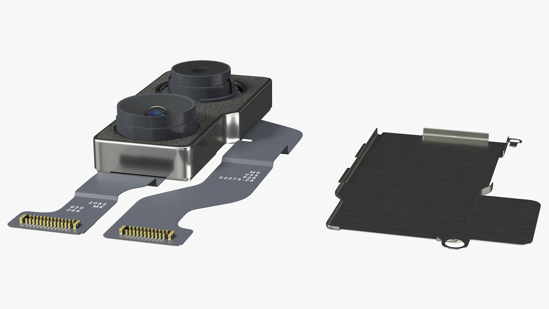 3D model iPhone 11 Rear Facing Camera Module