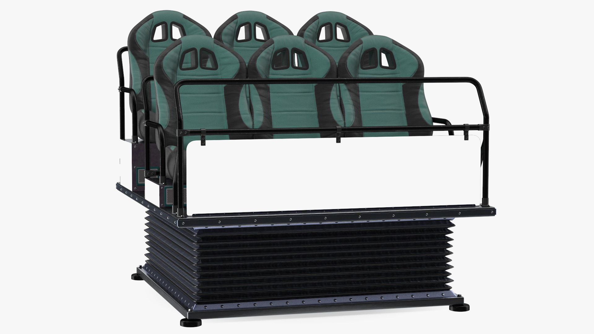 3D model Dynamic Cinema Game Machine 7D
