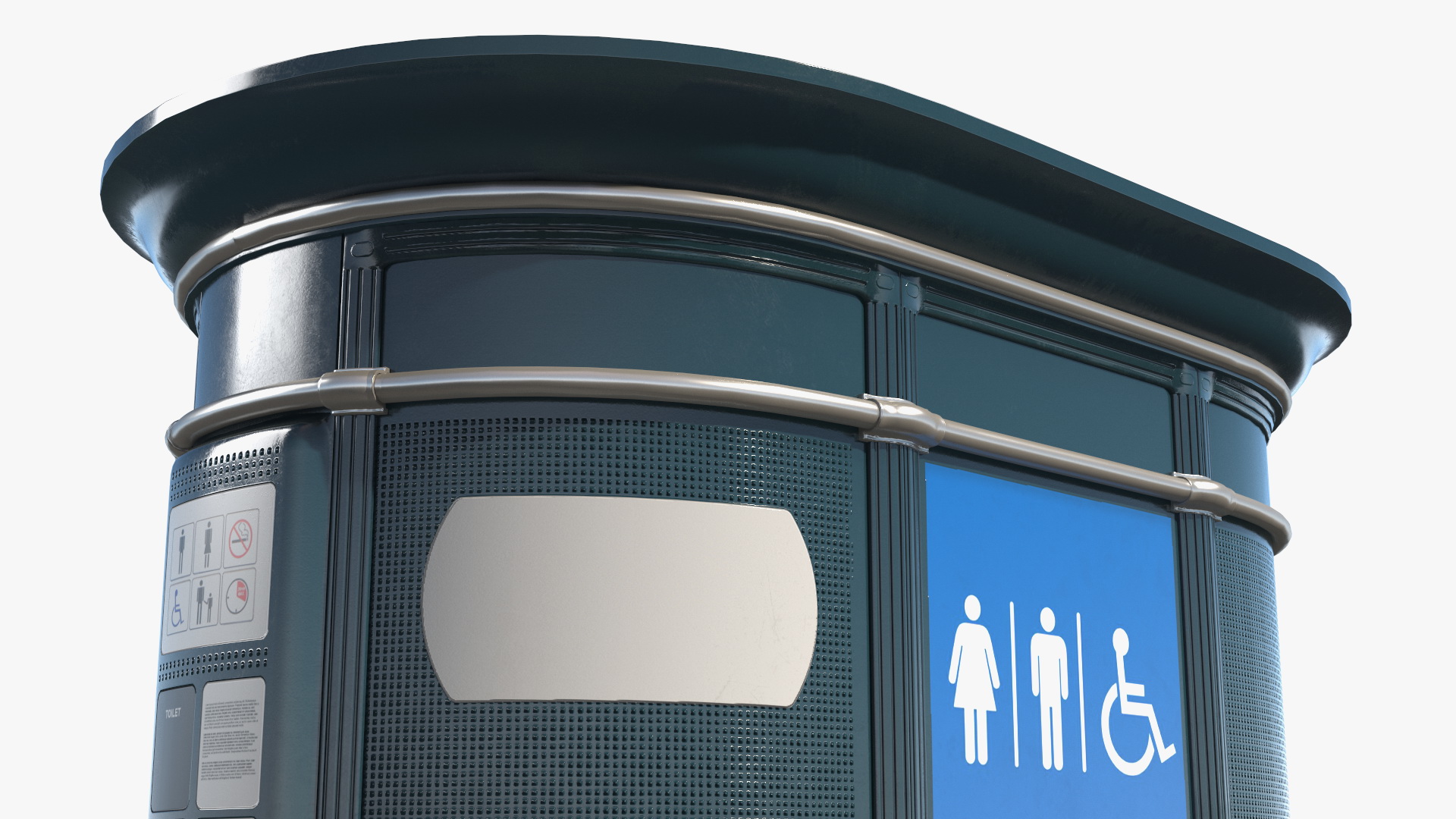 3D Public Toilet model