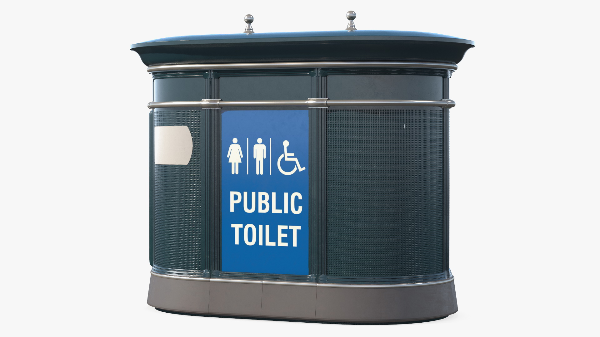 3D Public Toilet model
