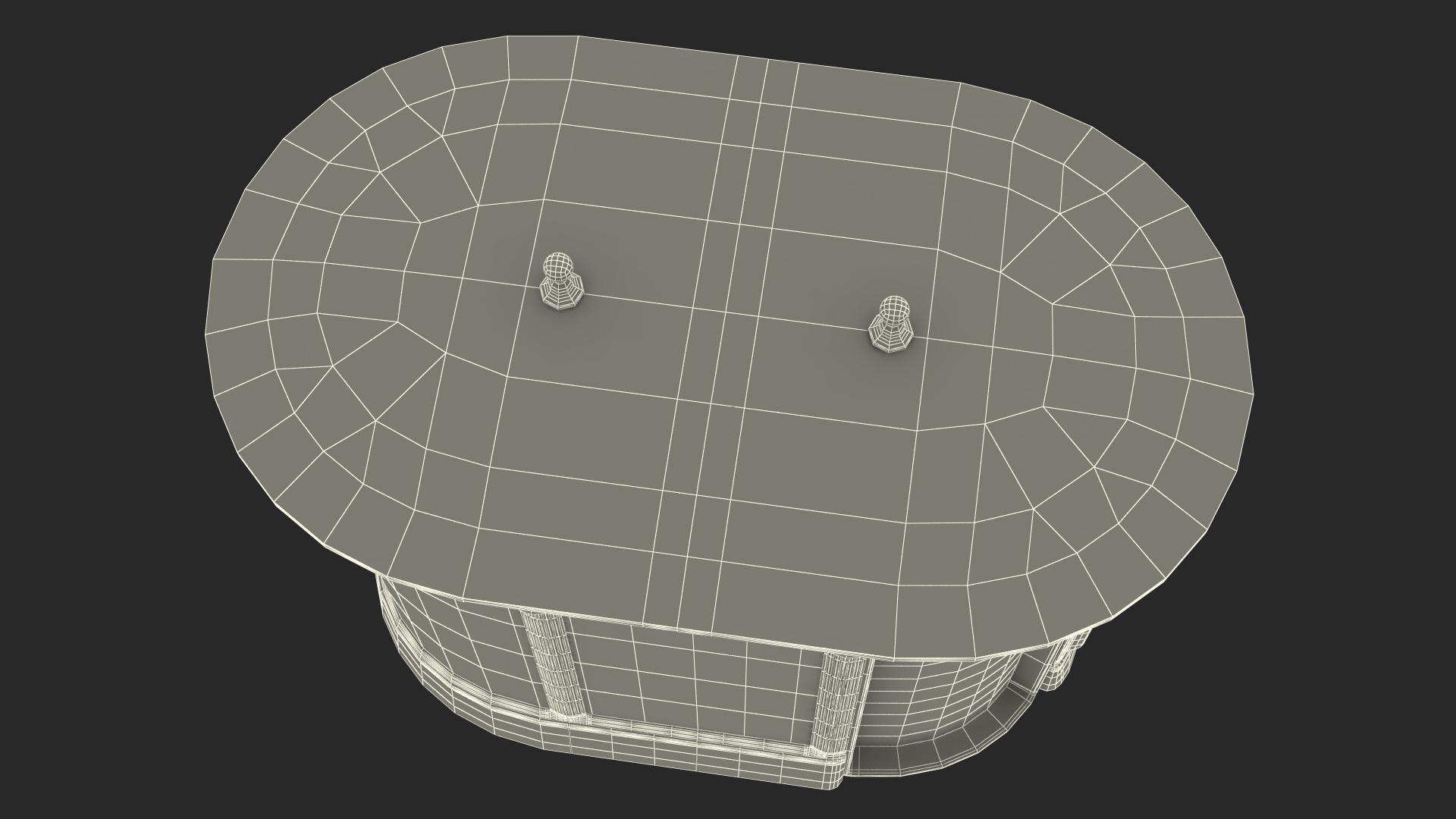3D Public Toilet model