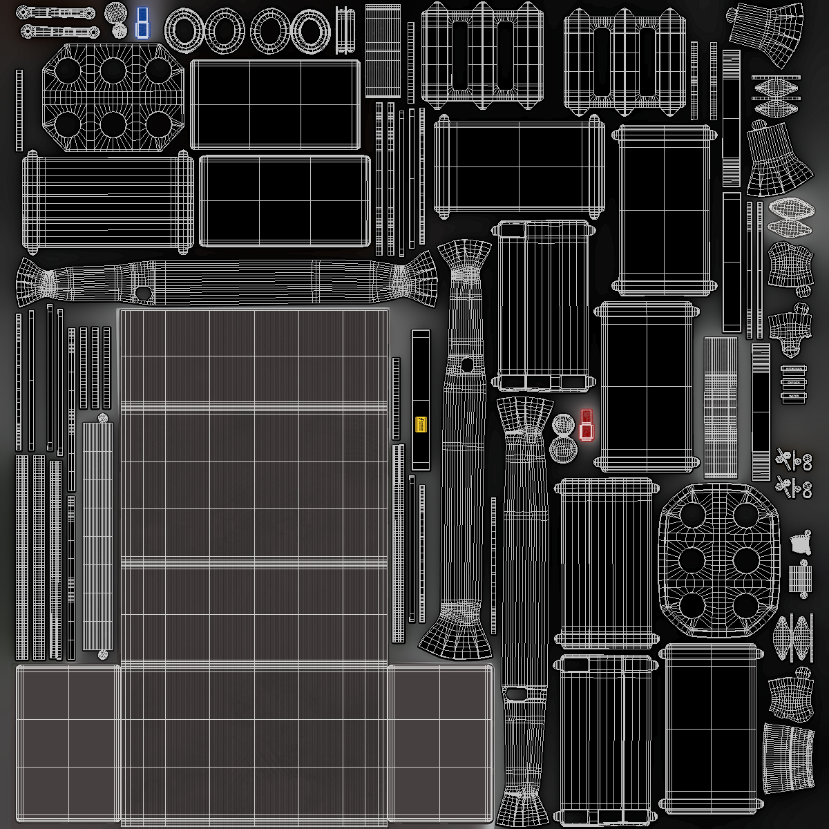 3D Hydrogen Fuel Cell model