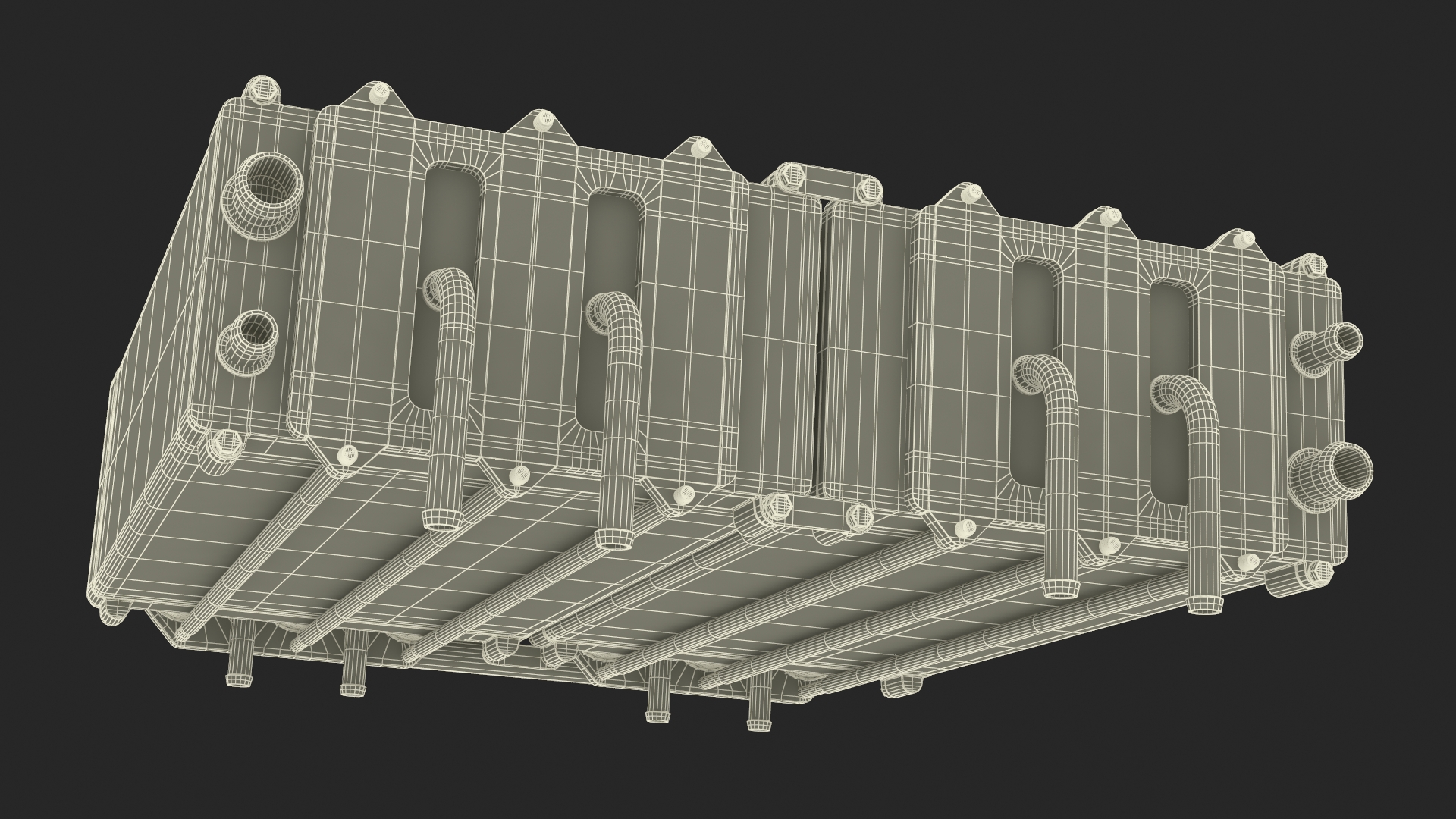 3D Hydrogen Fuel Cell model