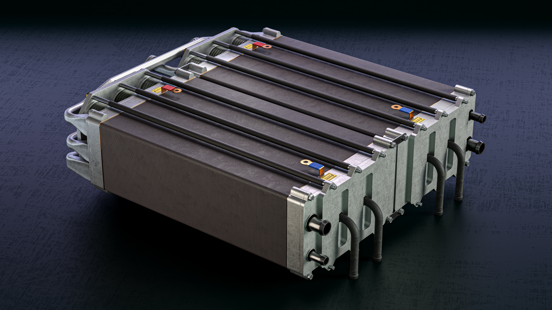 3D Hydrogen Fuel Cell model