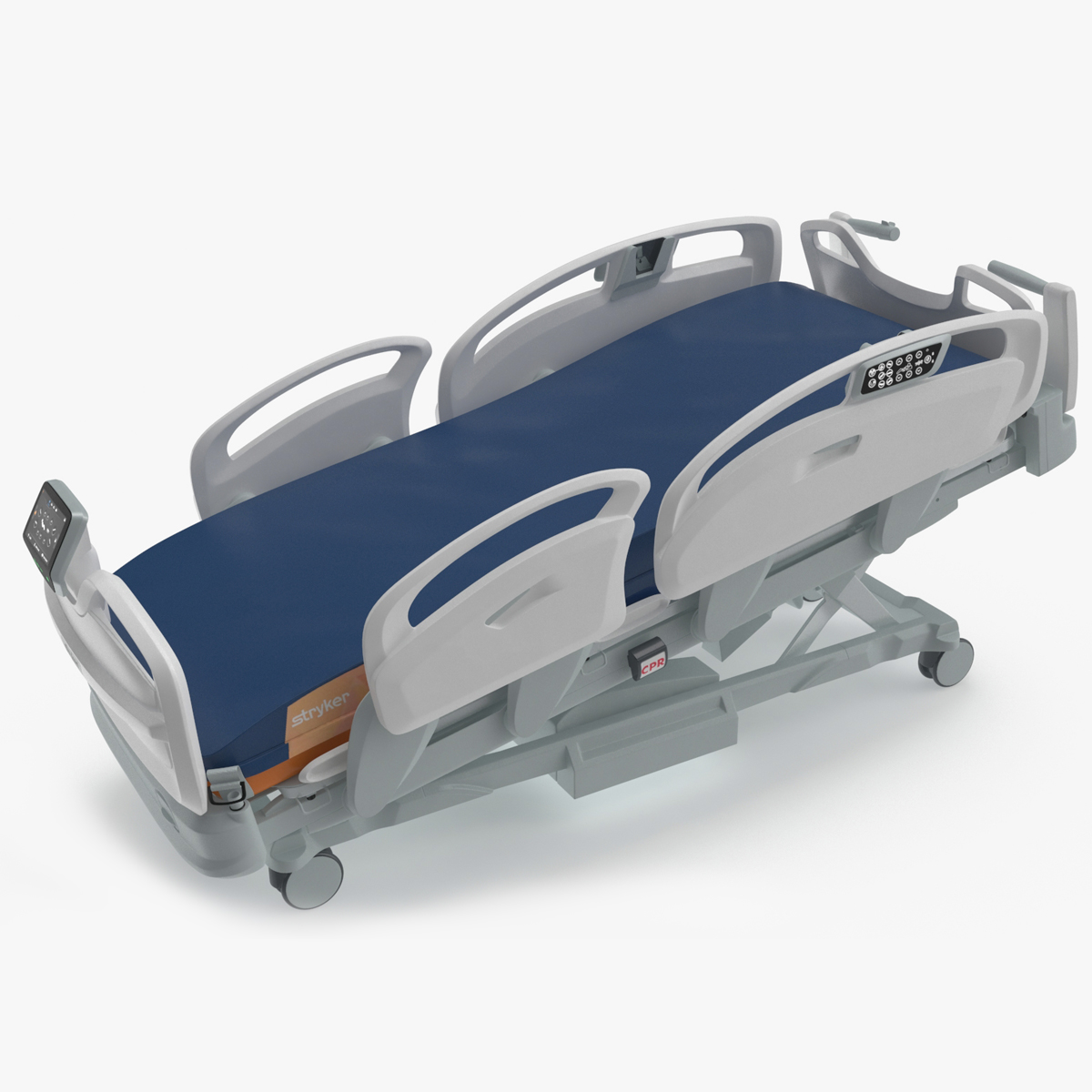 Smart Medical Bed Fowlers Position 3D model