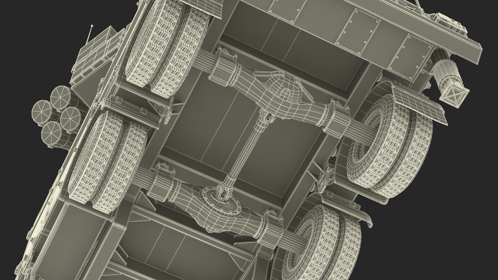 3D Antiaircraft Missile Launcher on Alert model