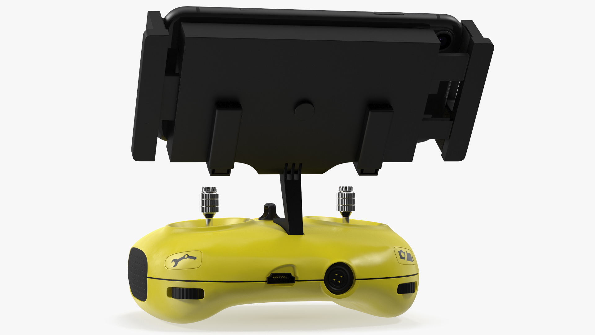 3D Drone Controller Chasing 3B With Smartphone model