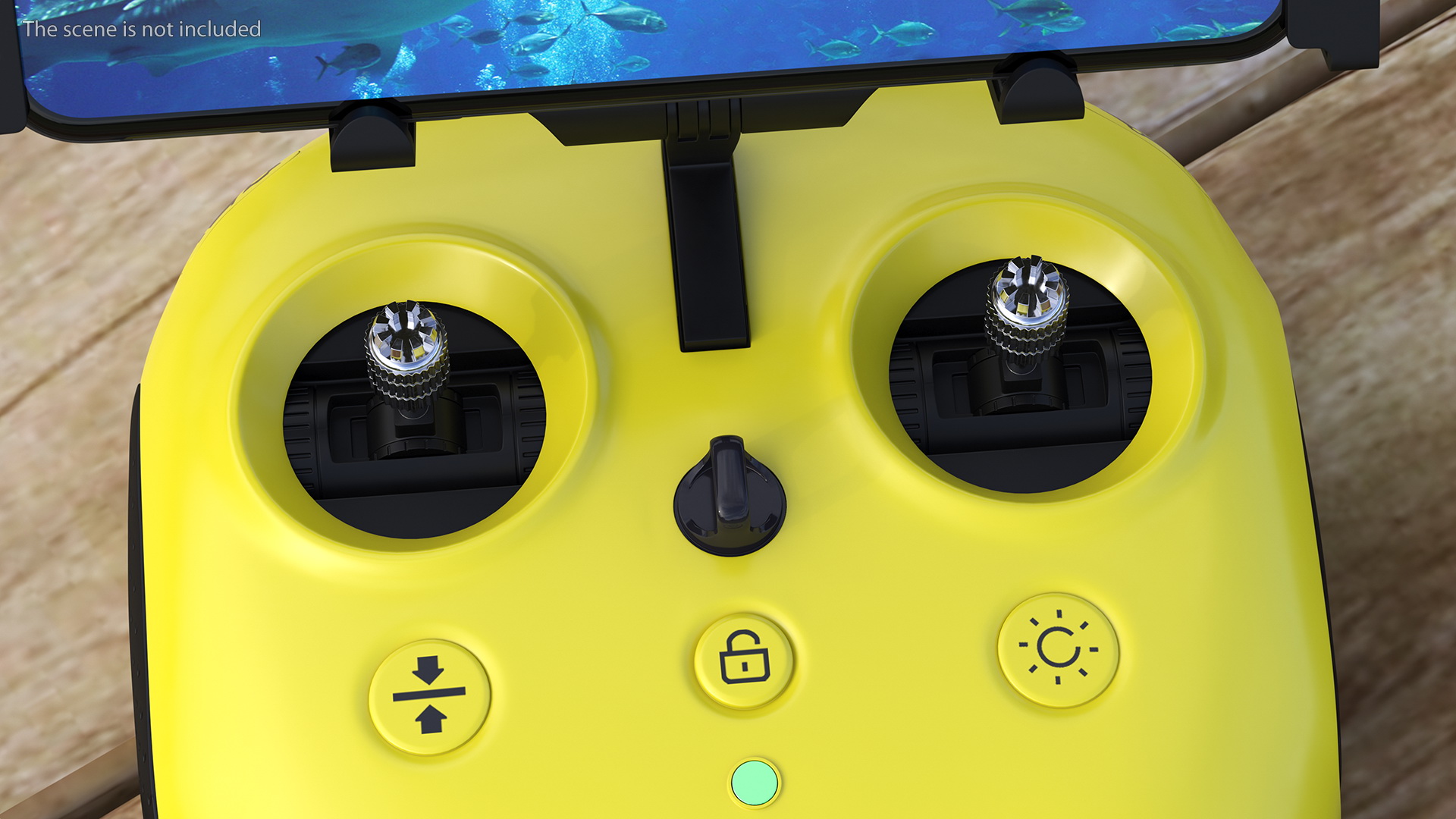 3D Drone Controller Chasing 3B With Smartphone model