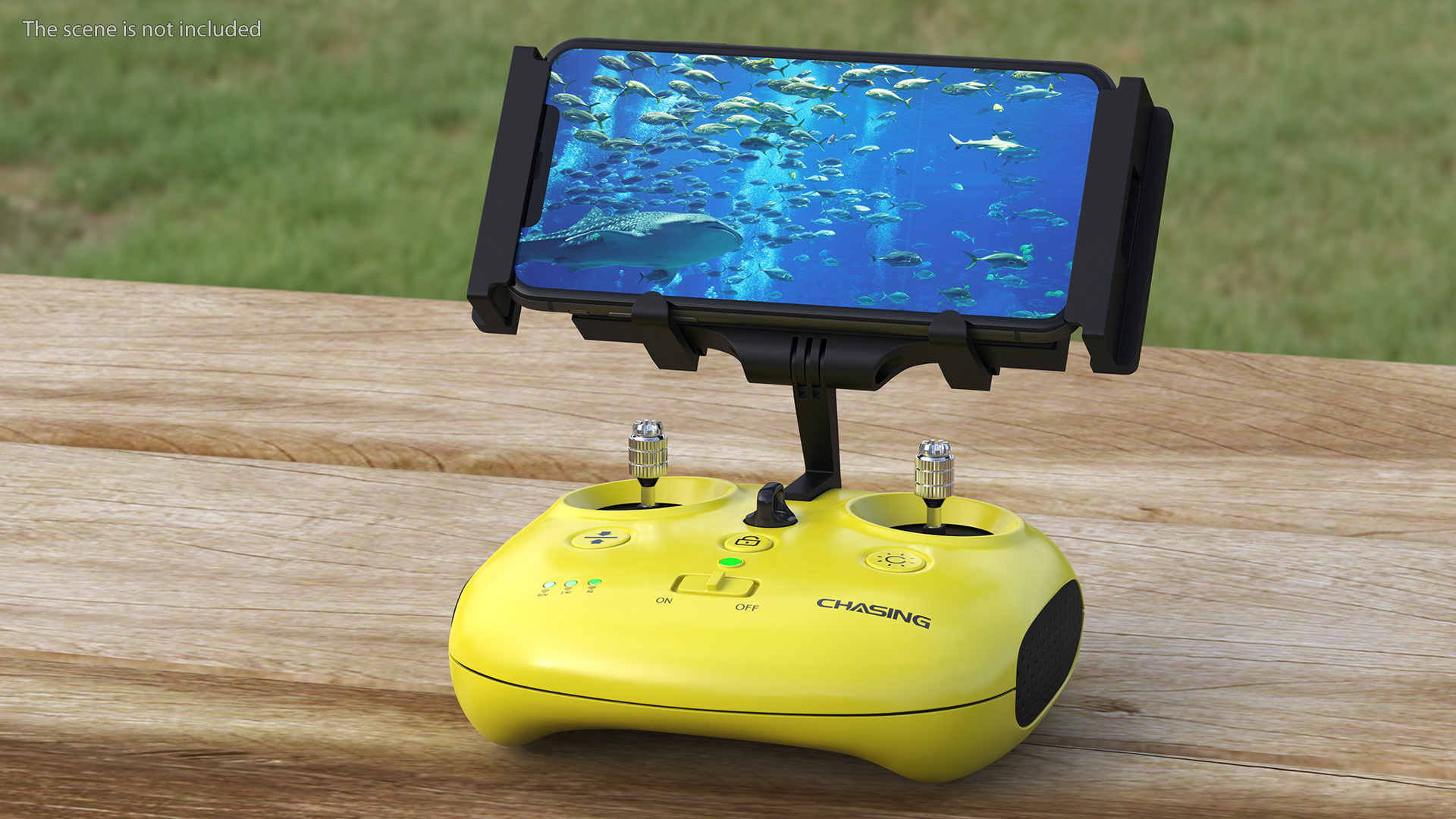 3D Drone Controller Chasing 3B With Smartphone model