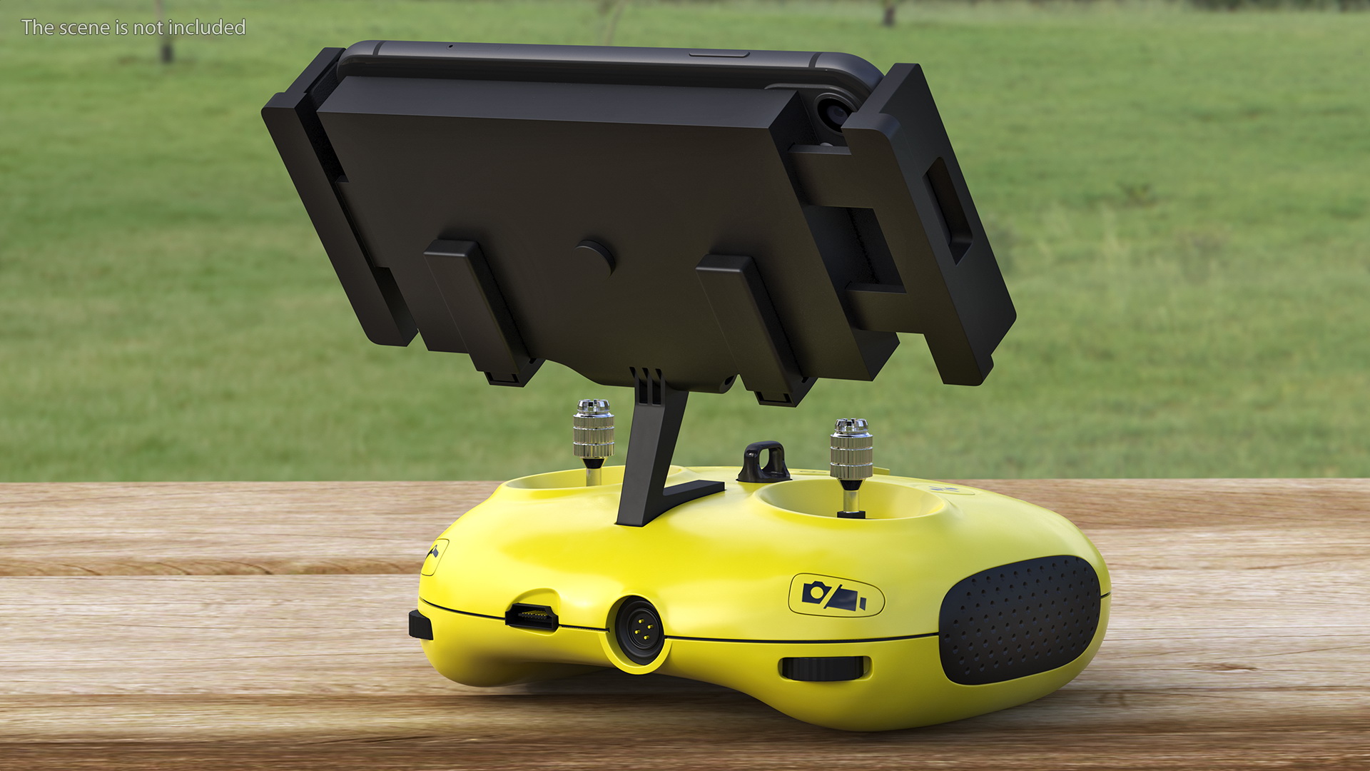 3D Drone Controller Chasing 3B With Smartphone model