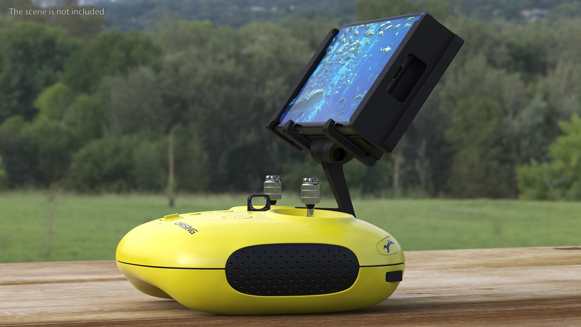 3D Drone Controller Chasing 3B With Smartphone model