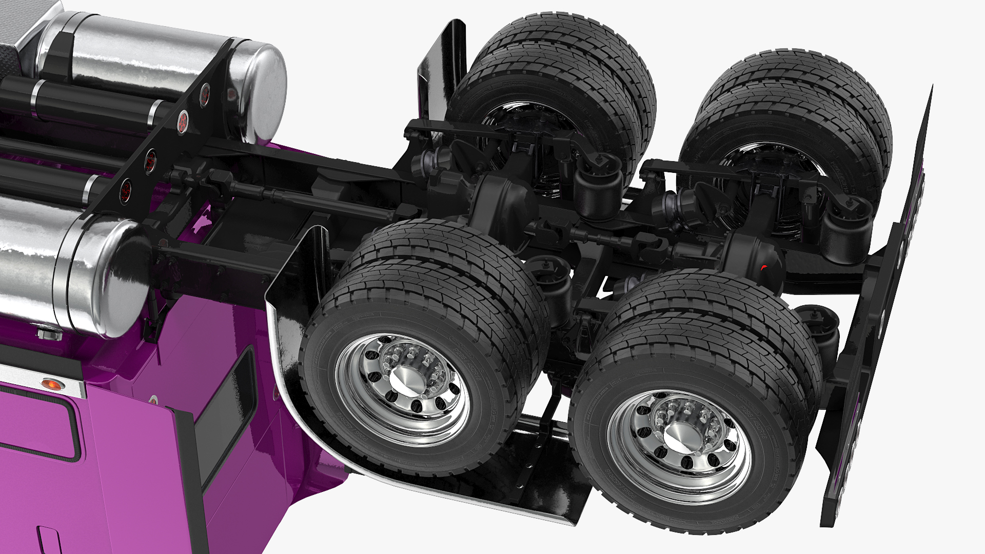 Heavy Duty Truck Simple Interior 3D