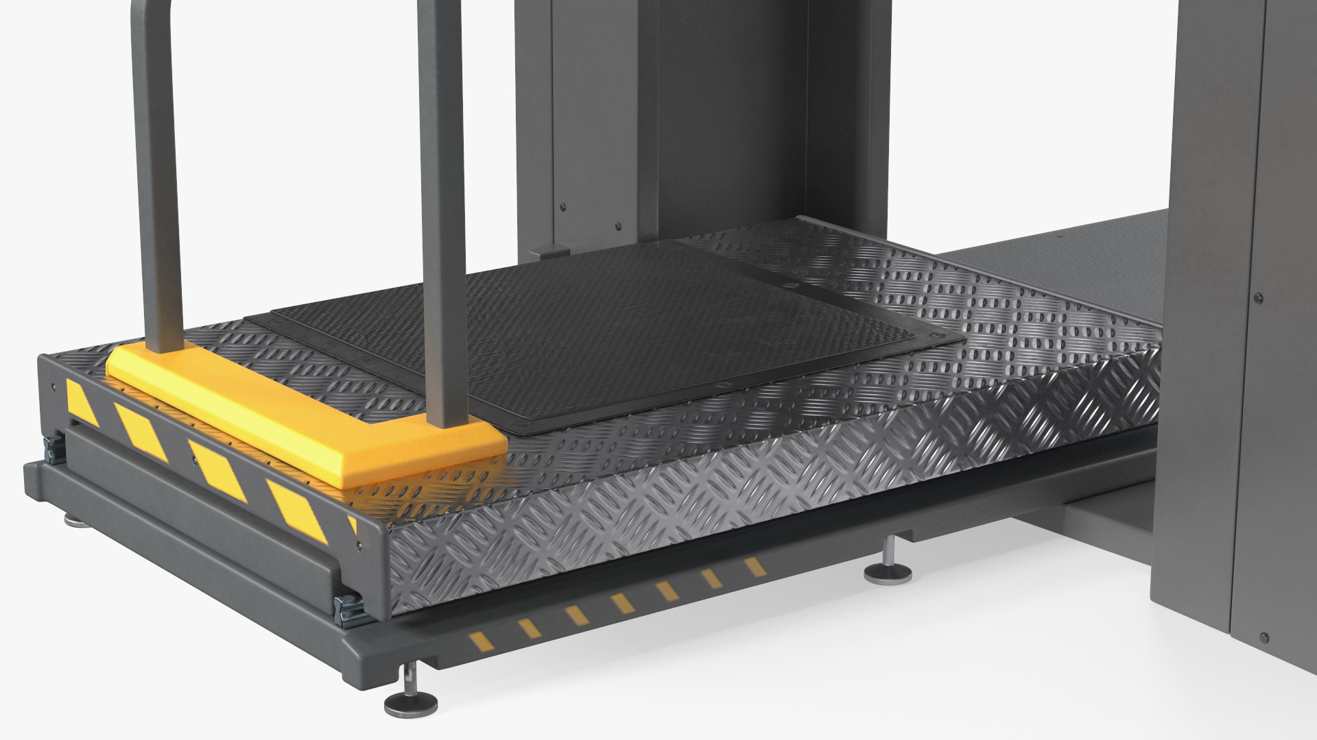Airport Security X Ray Full Body Scanner Rigged 3D