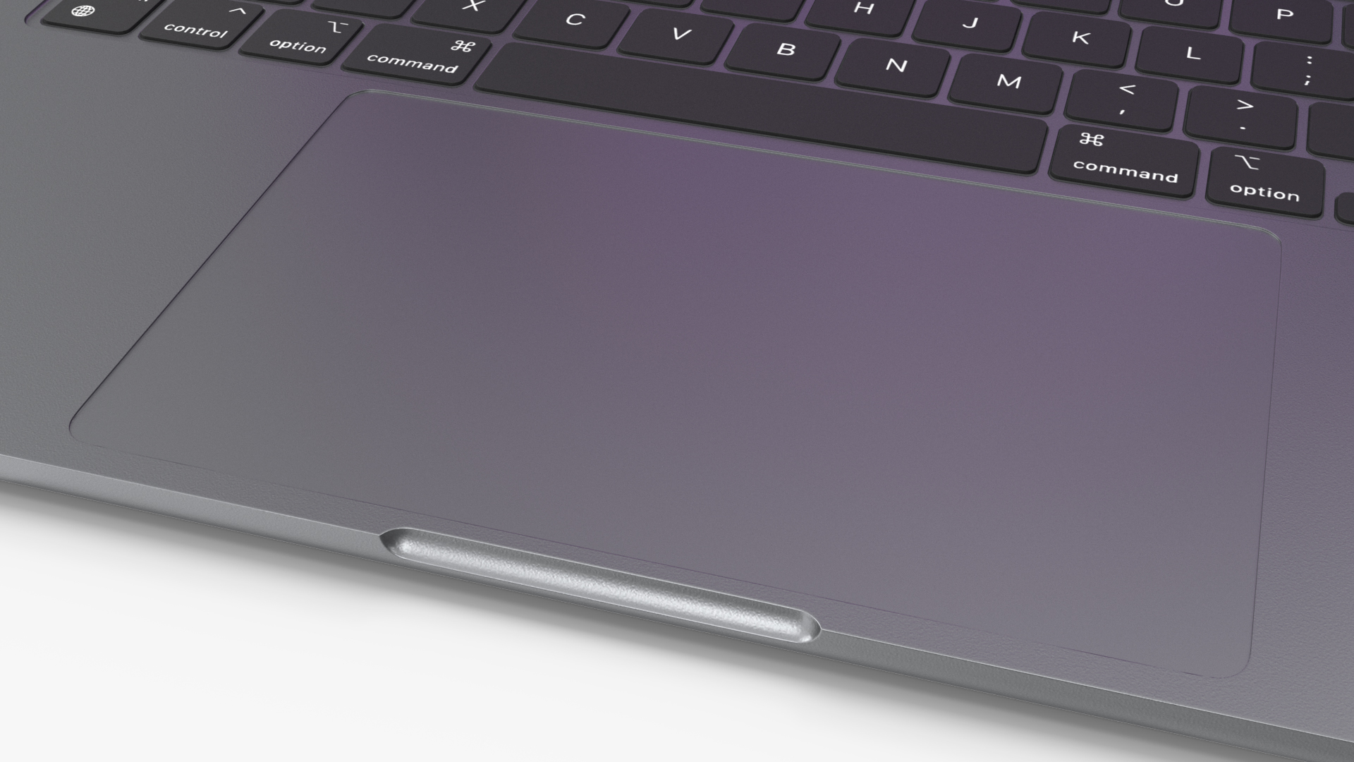 3D Apple Laptop MacBook Air 15 Space Gray model