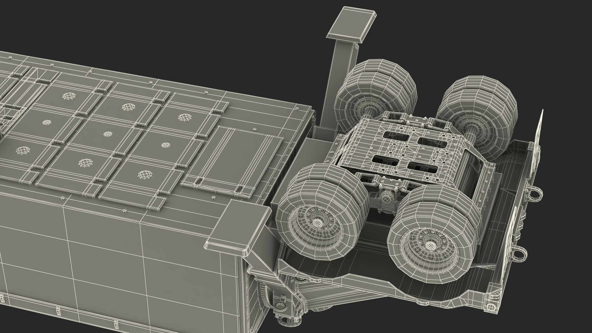 Deployed TPY 2 Radar Desert 3D