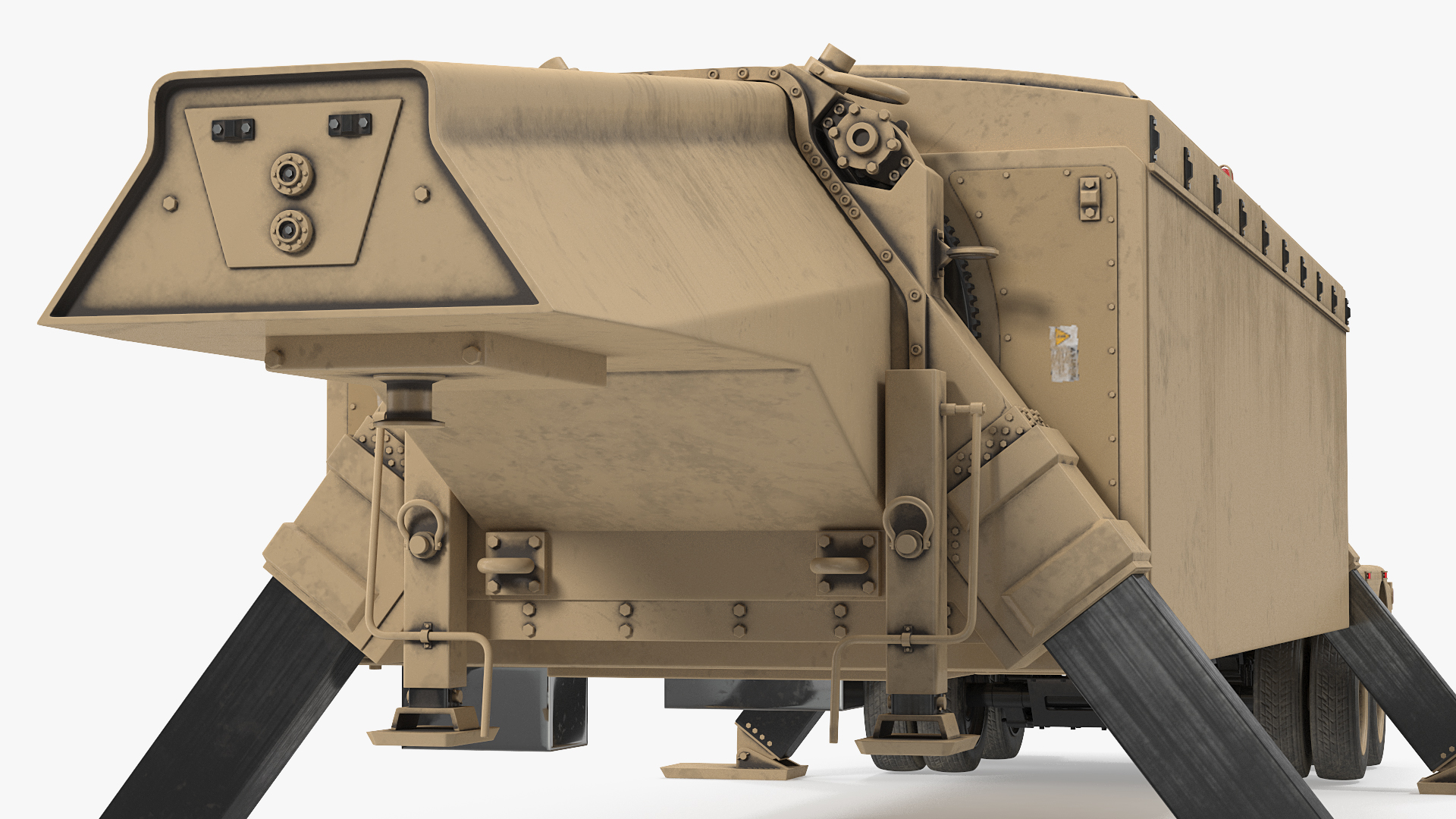 Deployed TPY 2 Radar Desert 3D