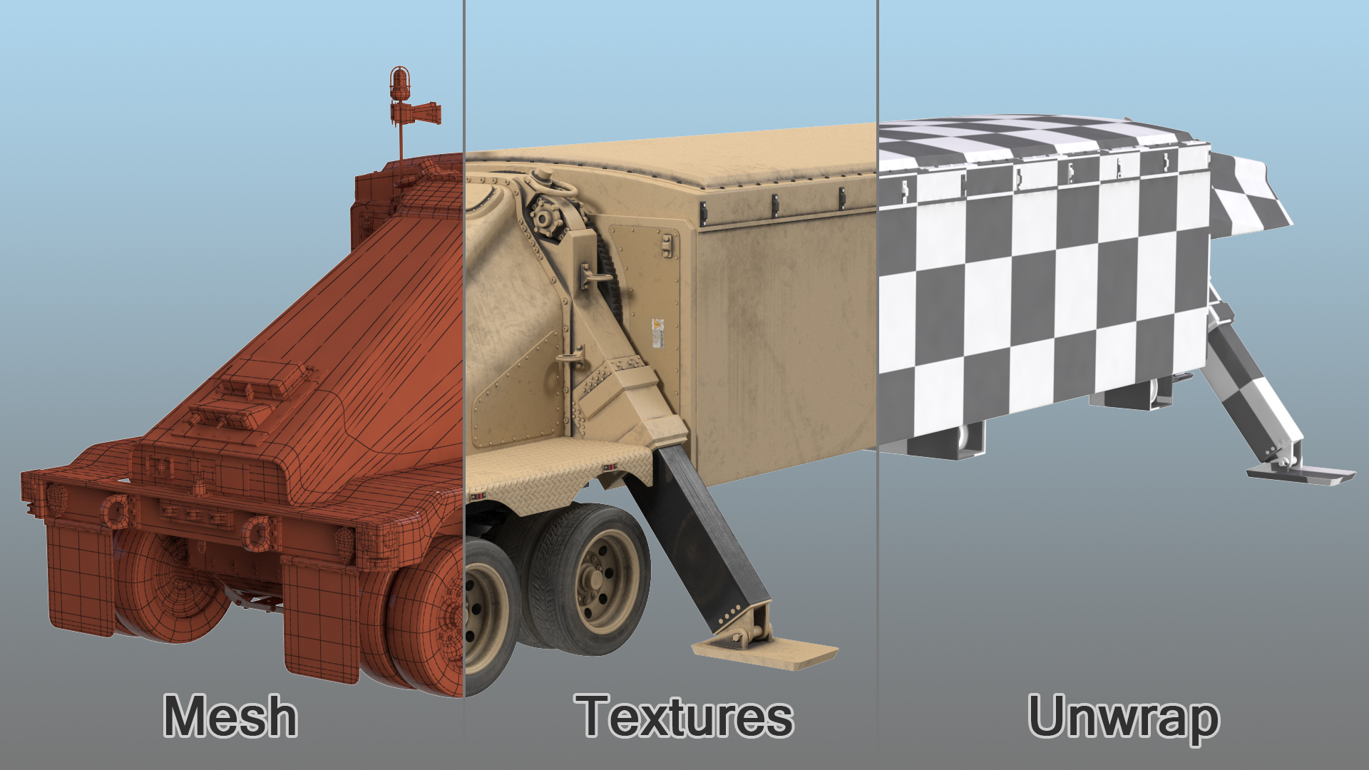 Deployed TPY 2 Radar Desert 3D