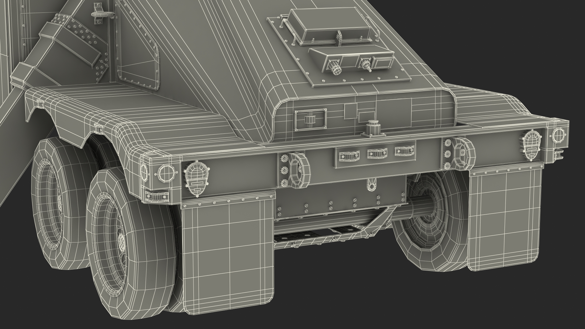 Deployed TPY 2 Radar Desert 3D