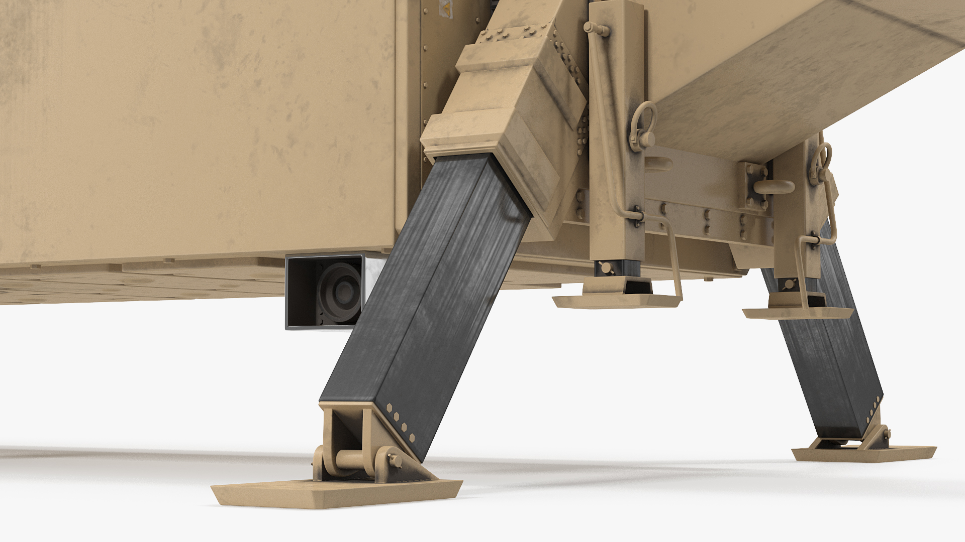 Deployed TPY 2 Radar Desert 3D