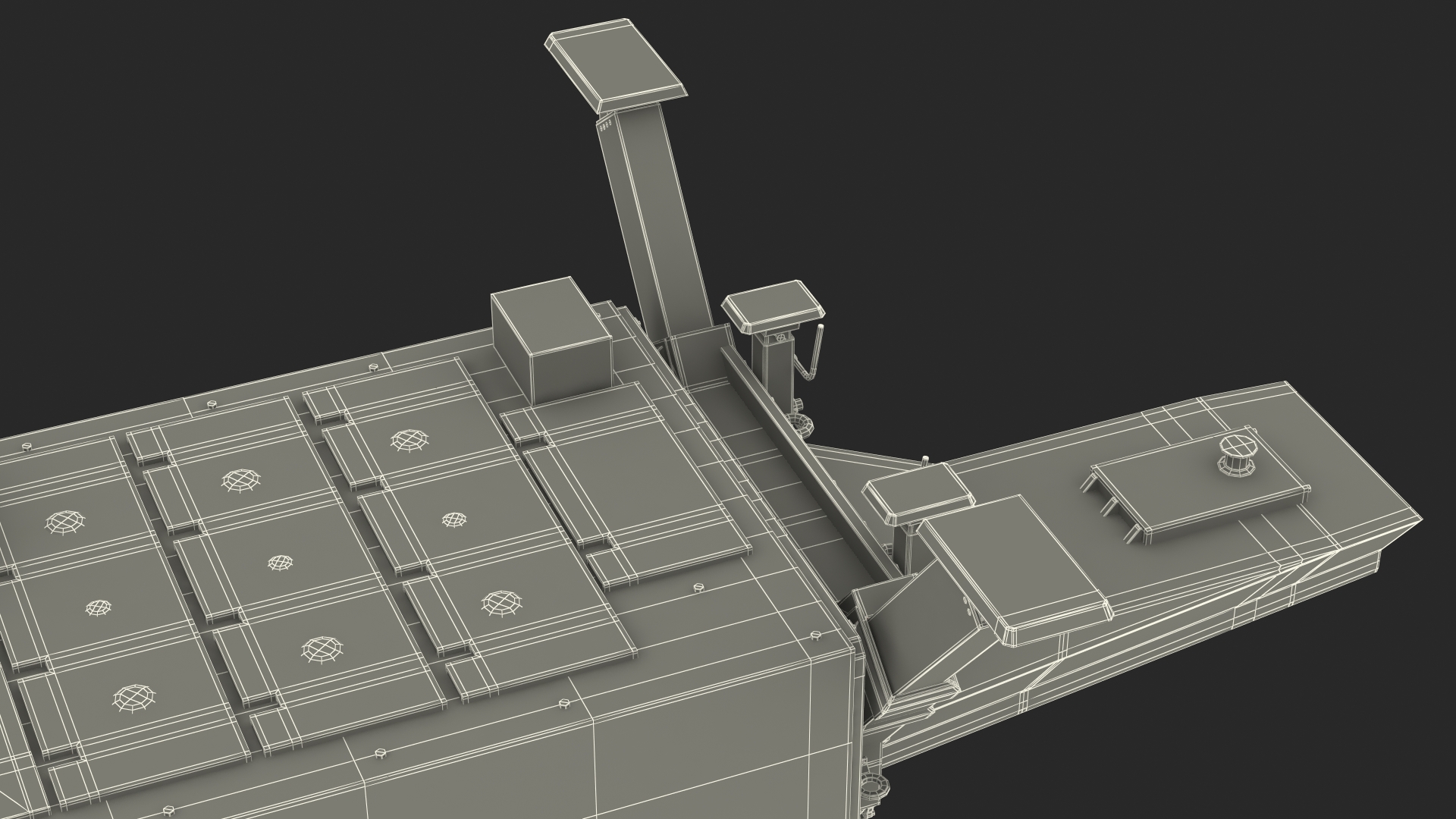 Deployed TPY 2 Radar Desert 3D