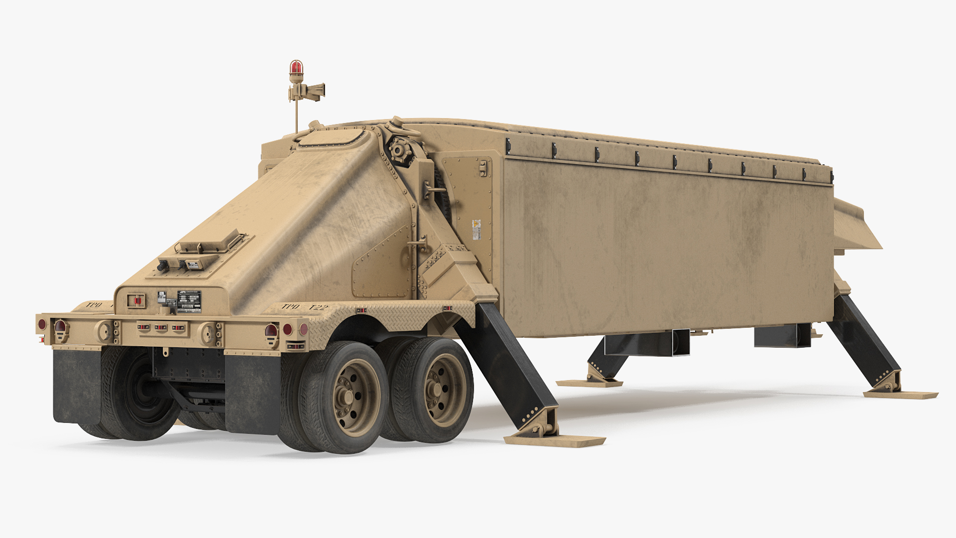 Deployed TPY 2 Radar Desert 3D