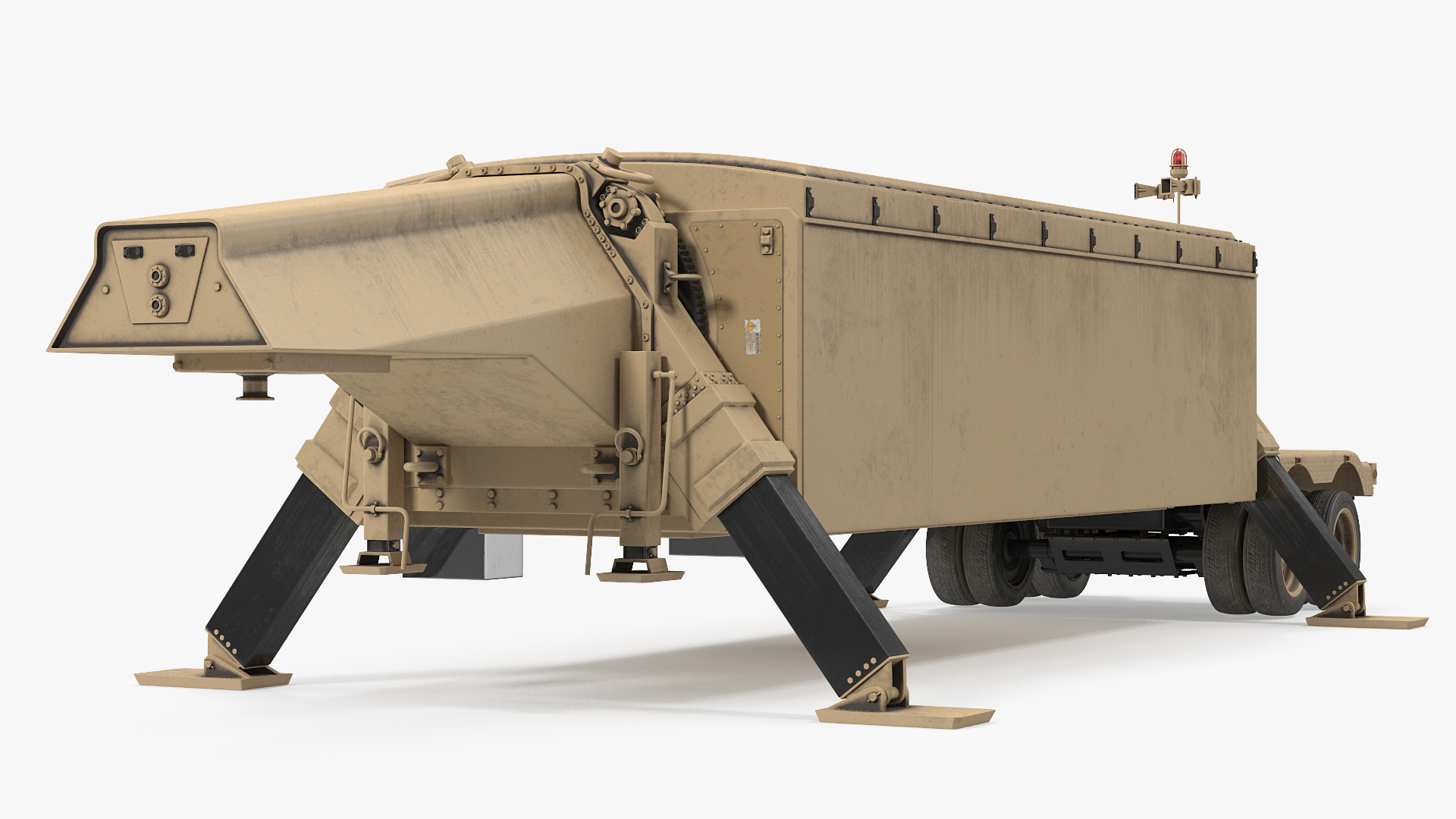 Deployed TPY 2 Radar Desert 3D