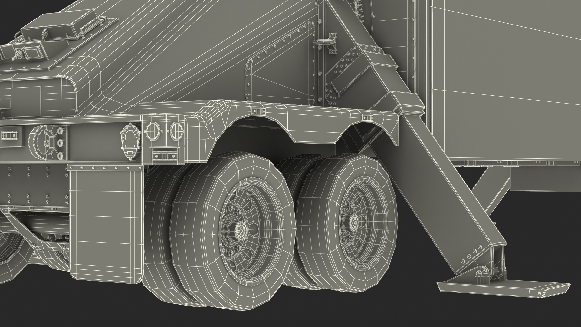 Deployed TPY 2 Radar Desert 3D