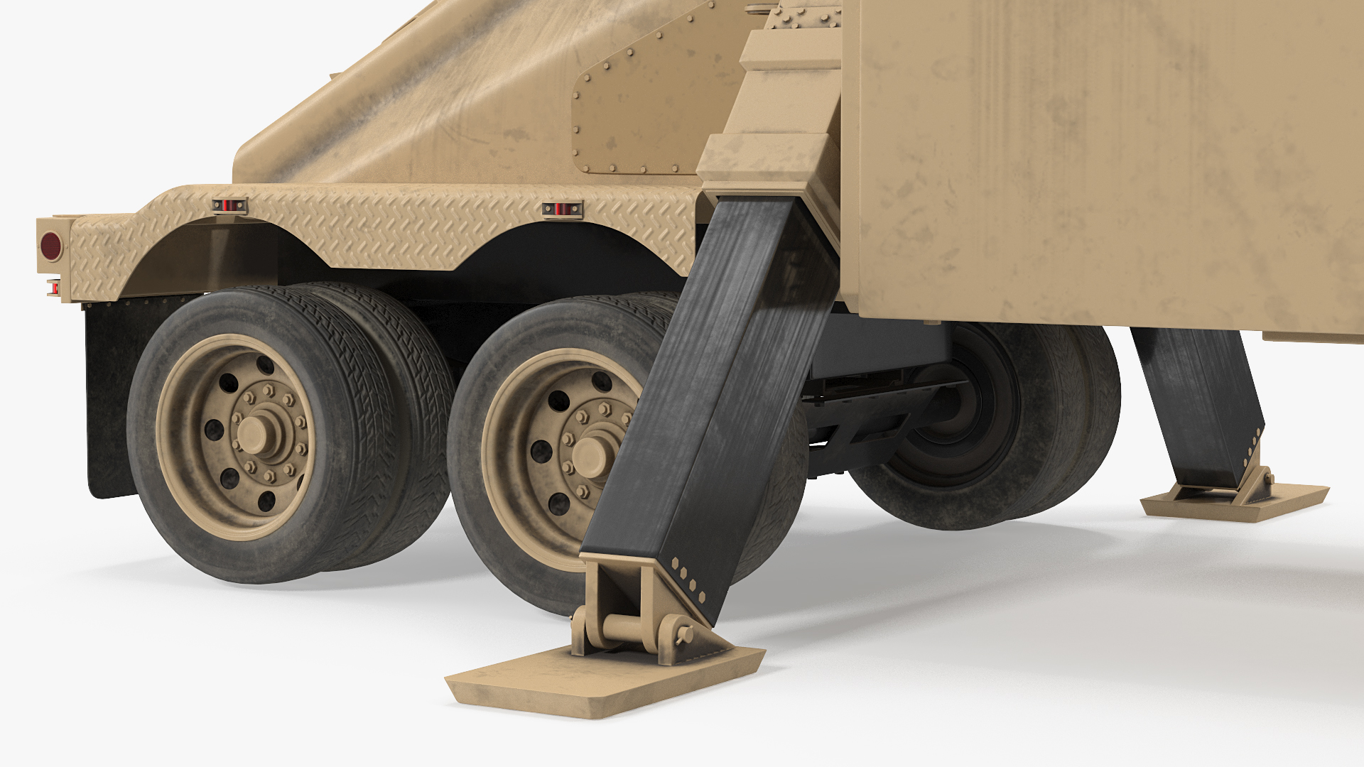 Deployed TPY 2 Radar Desert 3D