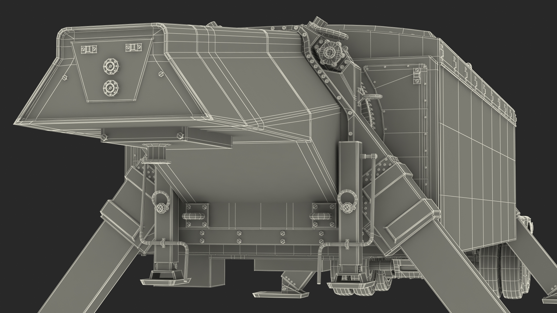 Deployed TPY 2 Radar Desert 3D