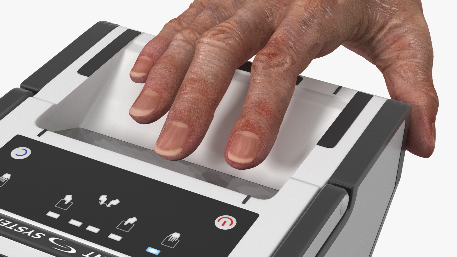 Cogent 3M CS500e Live Scan Tenprint Scanner with Man Hand 3D