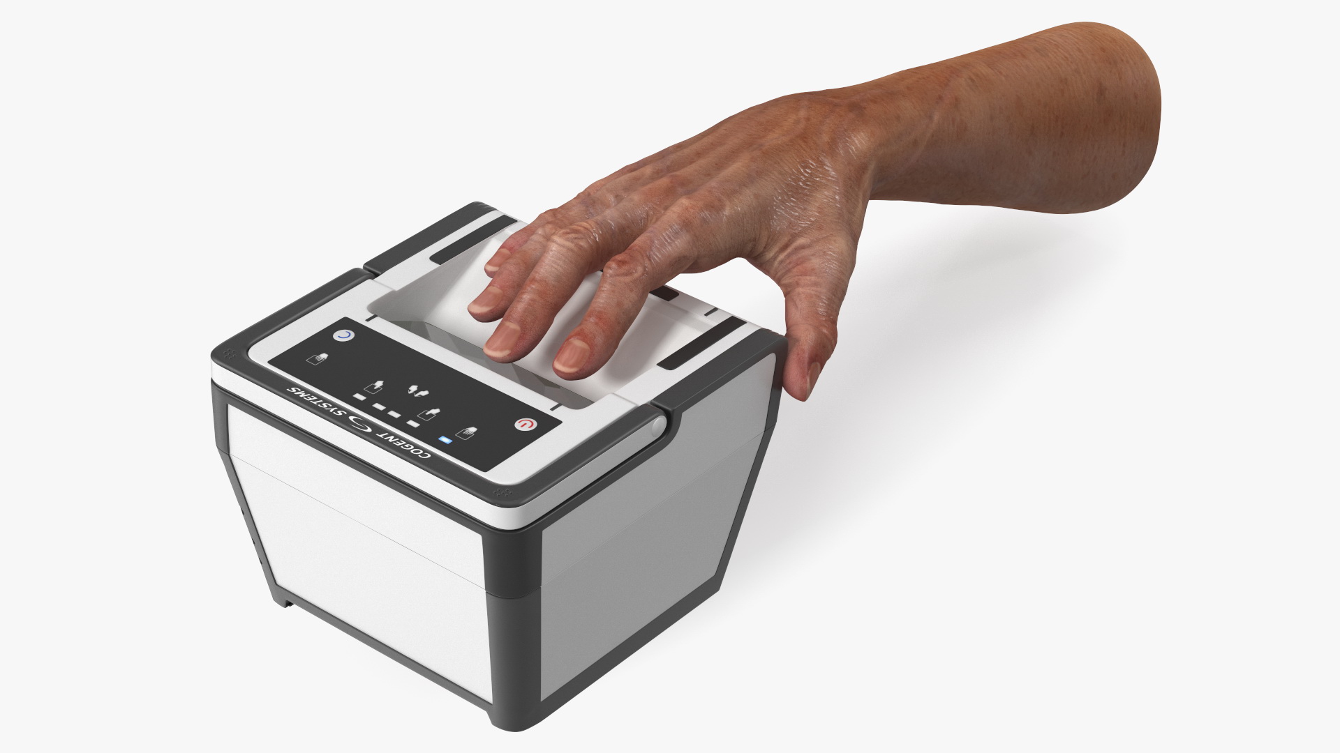 Cogent 3M CS500e Live Scan Tenprint Scanner with Man Hand 3D