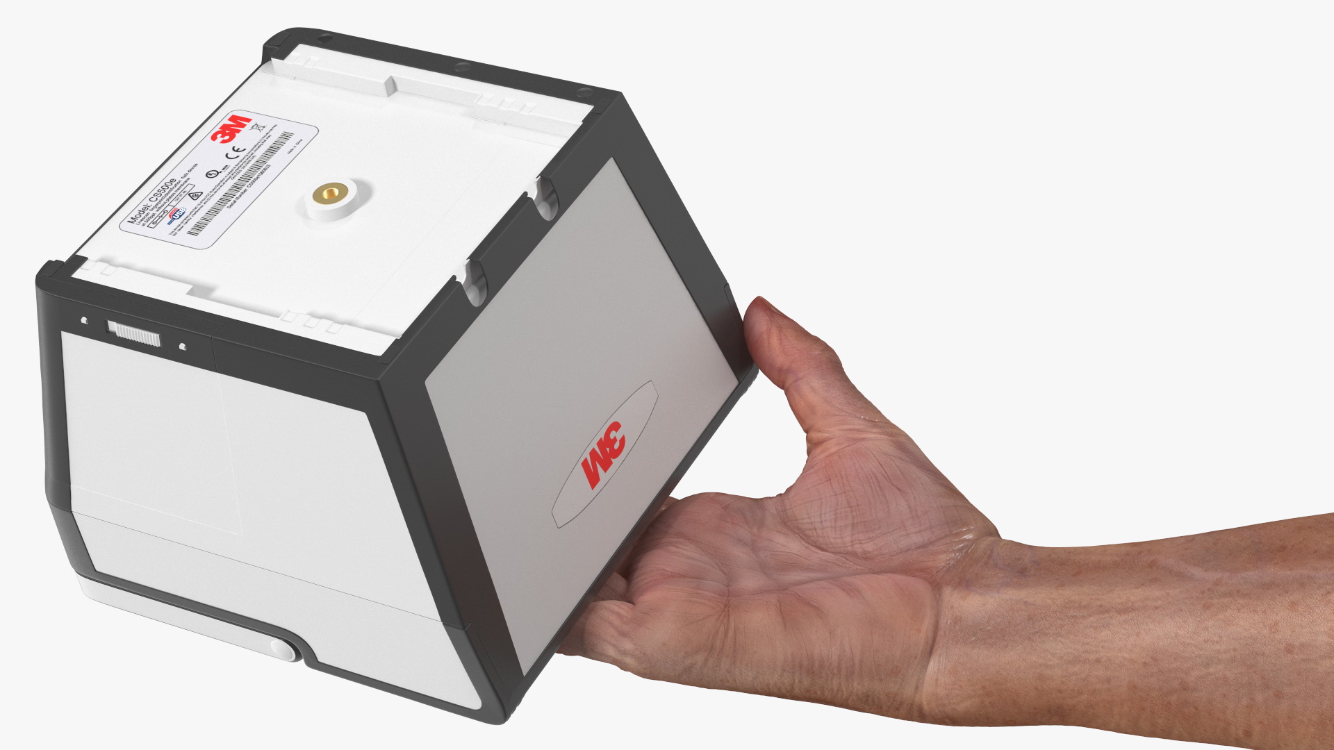 Cogent 3M CS500e Live Scan Tenprint Scanner with Man Hand 3D