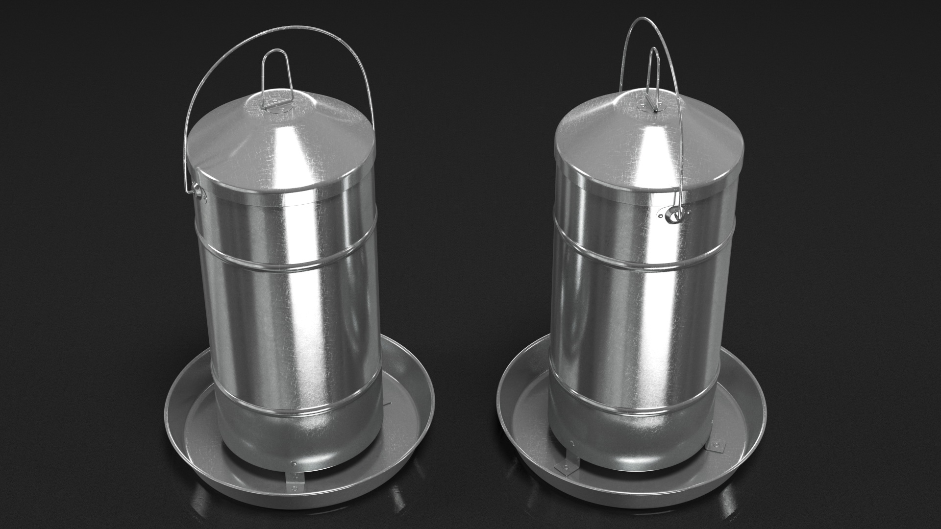 3D Metal Chicken Feeder 44Lbs