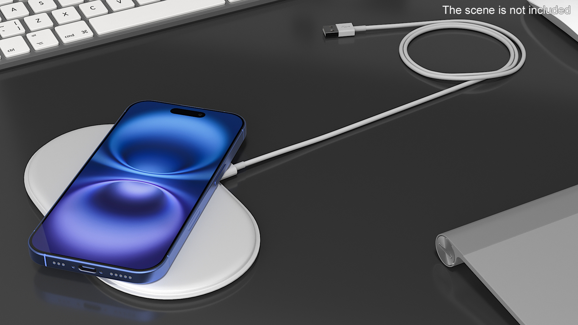 3D IPhone 16 on AirPower